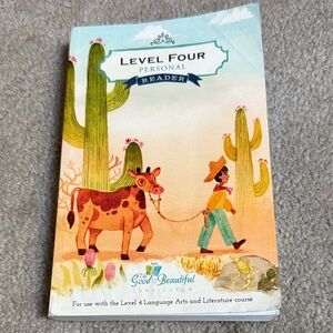 Level Four Personal Reader - Illustrated Desert Cover (Turquoise/Peach)